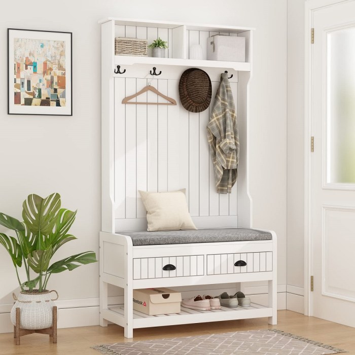 Luxury mudroom bench furniture