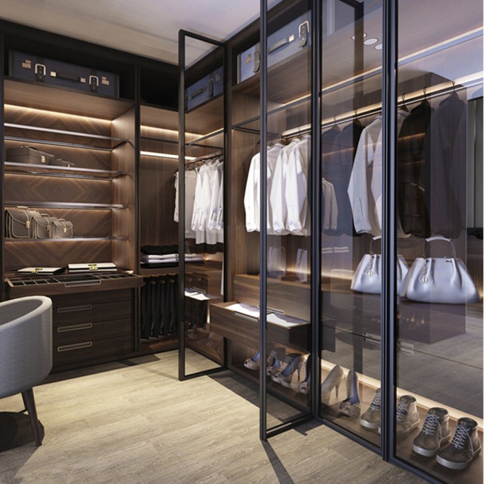 Walk In Closet Sederhana untuk Hunian Anda - Jasa Arsitek Jogja Luxury walk-in closet furniture