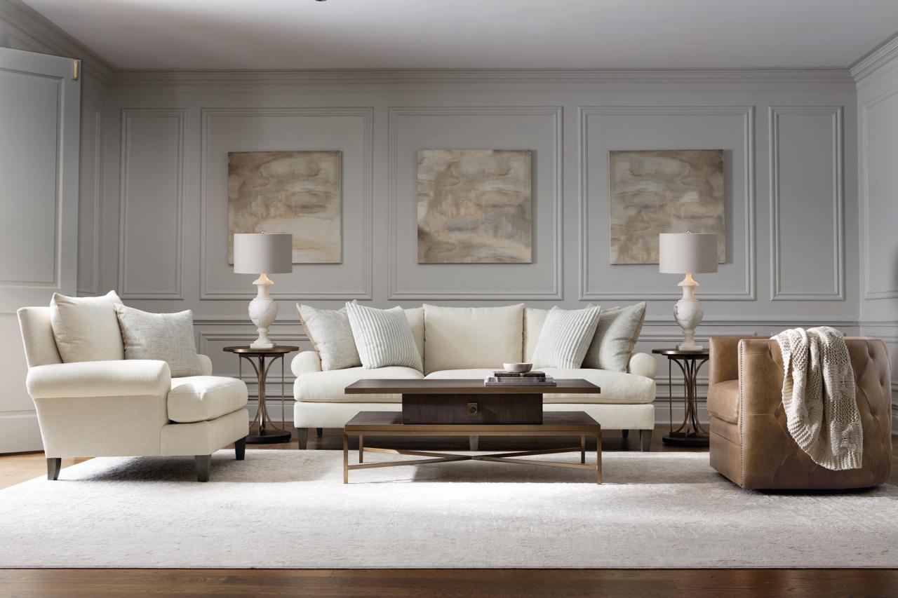 Transitional high-end furniture