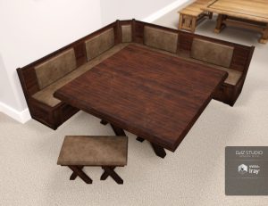 Premium breakfast nook furniture